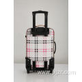 Printed Continental Expandable Suitcase